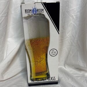 Room 2 Room XL Pilsner Glass - Clear